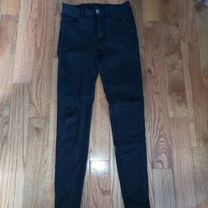 American Eagle black jeggings